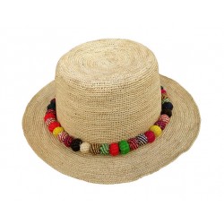 Cappello Panama originale modello Crochet Bora Bora