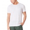 T-shirt Uomo In lino bianca ZEYBRA