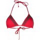 Bikini triangolo borchie rosso FISICO