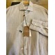 Camicia uomo beige di Cento lino