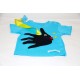 T-shirt bambino pesci e simbolo di Lipari