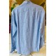Camicia uomo in lino collo coreano di Cento Lino