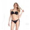 Bikini fascia safari Nero Cotazur