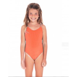 Costume intero bimba Cotazur ARANCIO