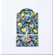 Camicia Cotone Stampa Lemon Collo Italiano Alessandro La Mura