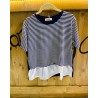 T-SHIRT rigata Linea Cinque