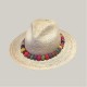 Cappello Panama originale Modello Crohet Classic Bora Bora