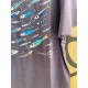 Maglietta uomo sardine grigia con simbolo di Lipari