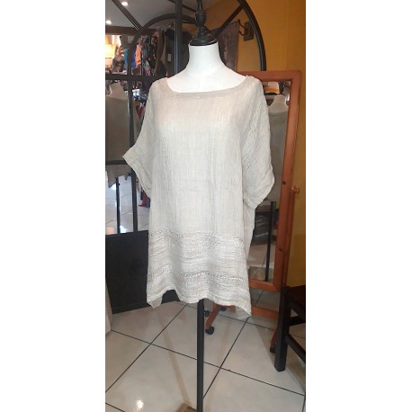 Camicia sabbia La bottega di Brunella