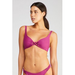 Brassiere con intreccio e slip alto intreccio di FISICO