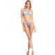 Bikini corpetto lurex azzurro Cotazur