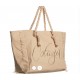 BORSA mare beige Cotazur