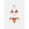 BIKINI TRIANGOLO FROU FROU E SLIP NODI REGOLABILE WET MEFUI BAMBINA