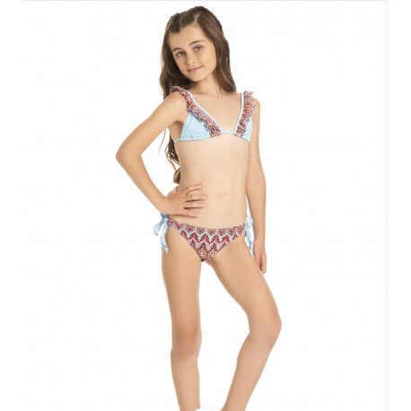 Bikini triangolo bimba spigato Cotazur