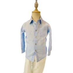 Camicia collo classico di Cento Lino Bambini