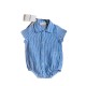 Camicia mezze maniche a body di Cento Lino bambini