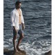 Costume uomo nodi nautici blu Zeybra