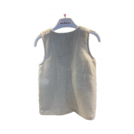 Abito beige di Cento Lino bambina