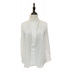 Camicia collo coreano di Cento Lino Donna