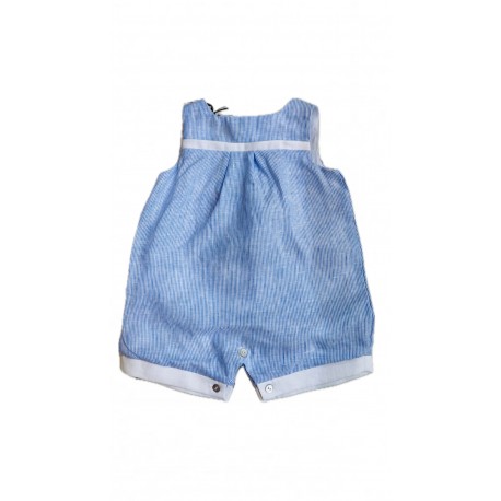 Tuta di Cento lino Bambina