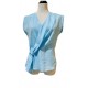 Camicia collo coreano di Cento Lino Donna