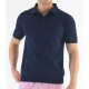 POLO UOMO COTONE CREPE BLU ZEYBRA