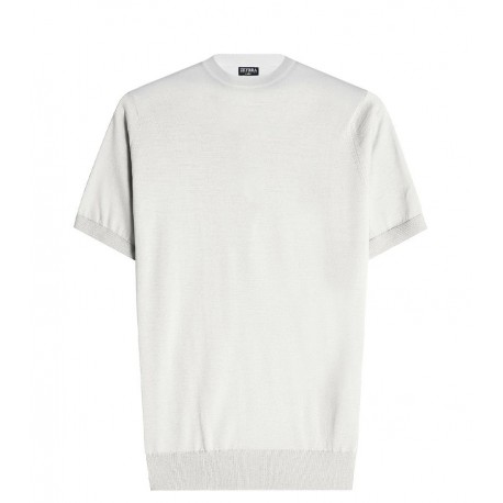 T.SHIRT 100% COTONE CRÈPE OFF WHITE ZEYBRA