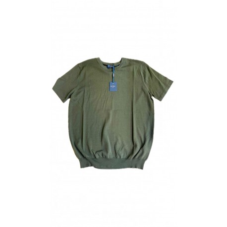 Polo in lino blu ZEYBRA