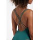 Reggiseno triangolo chiuso bicolore e slip a fascia di FISICO