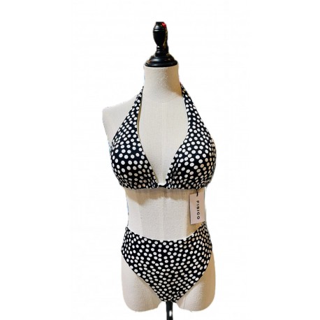 Bikini Fascia con ricamo rombo FISICO