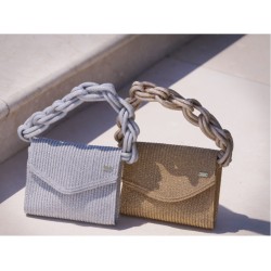BORSA MANICO LAVORATO DI PHO FIRENZE