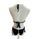 COSTUME TRIKINI IN MACRAME'NERO di Raffaella d'Angelo