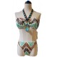 BIKINI FASCIA CON ANELLO CENTRALE E SLIP CON FIOCCHI di Raffaella d'Angelo