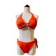 BIKINI TIANGOLO CON FERRETTO COPPA C E SLIP CON FIOCCHI DI Olivia