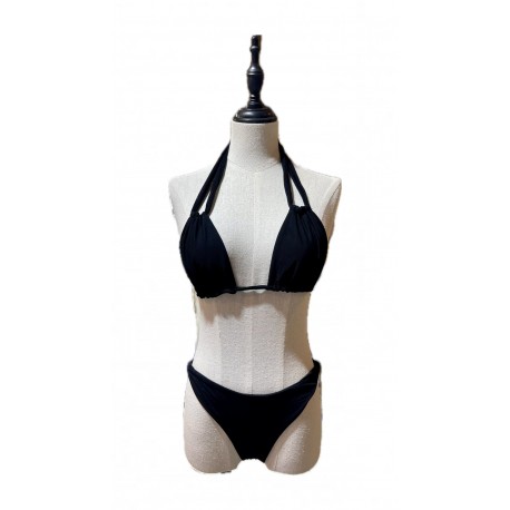BIKINI TRIANGOLO CON TULLE D I VISTA MARE