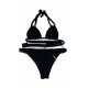 BIKINI TRIANGOLO CON TULLE D I VISTA MARE
