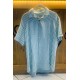 Camicia mezze maniche in lino di Cento Lino uomo