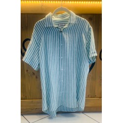 Camicia mezze maniche in lino di Cento Lino uomo
