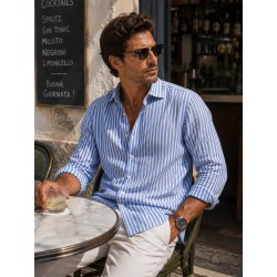 Camicia in lino uomo di Cento Lino