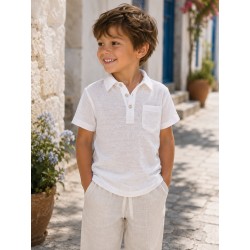 Serafino Jersey bambino di Cento Lino