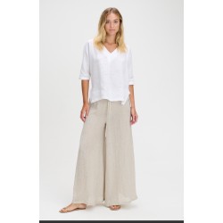 Pantalone ampio di Cento Lino Donna