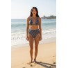 BIKINI TRIANGOLO ARRICCIATO E SLIP ALTO di FISICO